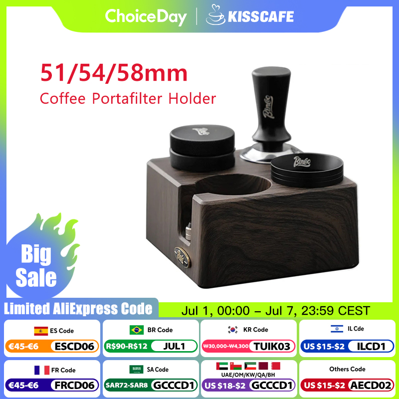 Home Barista - Coffee Tamping Station Stand Portafilter Holder