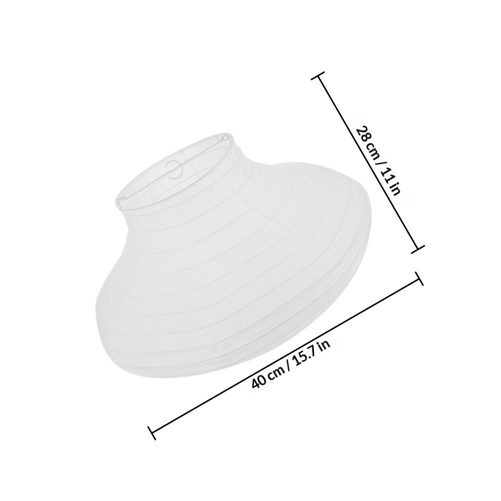 Paper Lampshade White Folding  - Home Bar And Restaurant 评论和价格