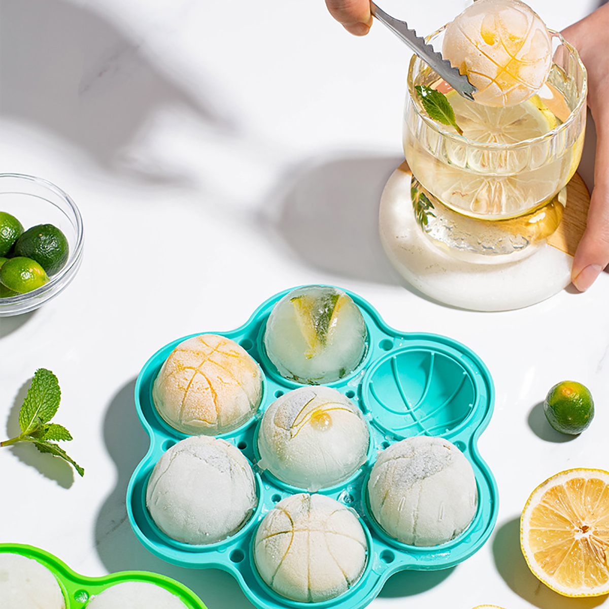 1pc Spherical Silicone Ice Gri - Ice Mold Sphere 评论和价格