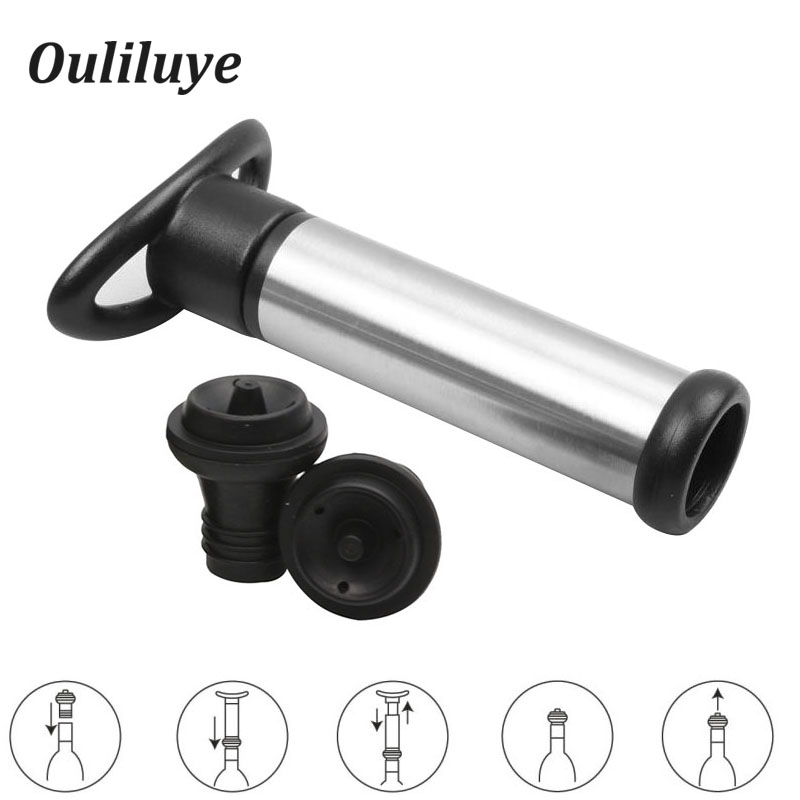Vacuum Wine Pump Bottle Corks  - Wine Preservation Pump 评论和价格