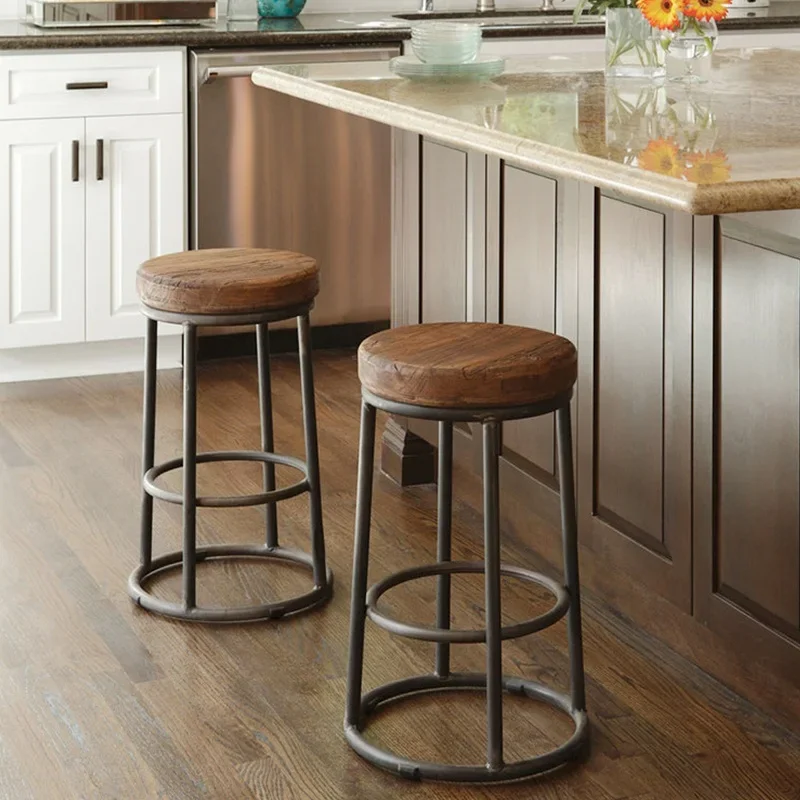 American Retro Iron High Foote - Home Bar Seating 评论和价格