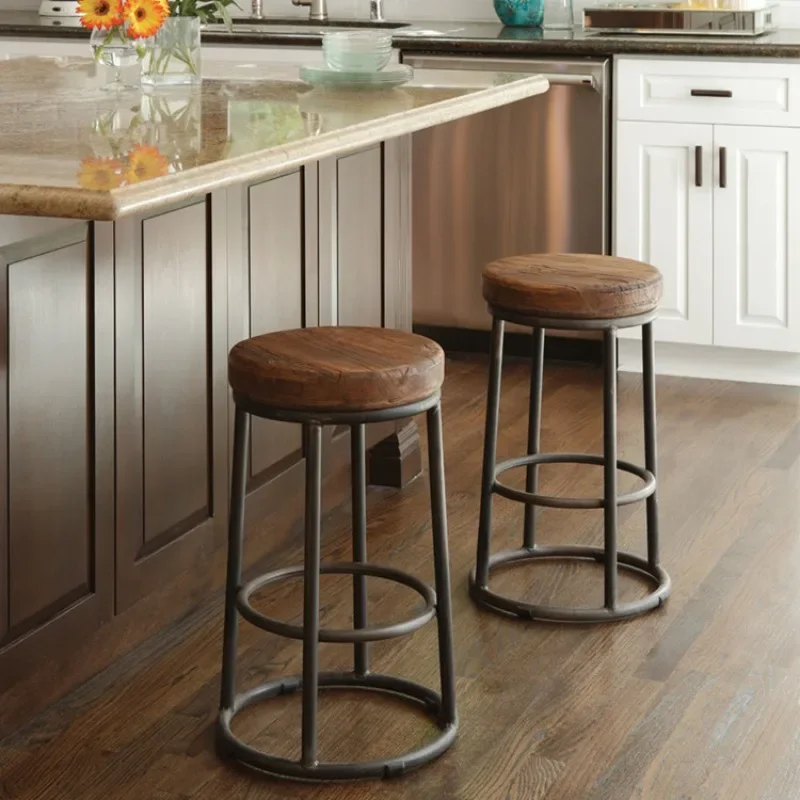 American Retro Iron High Foote - Home Bar Seating 评论和价格
