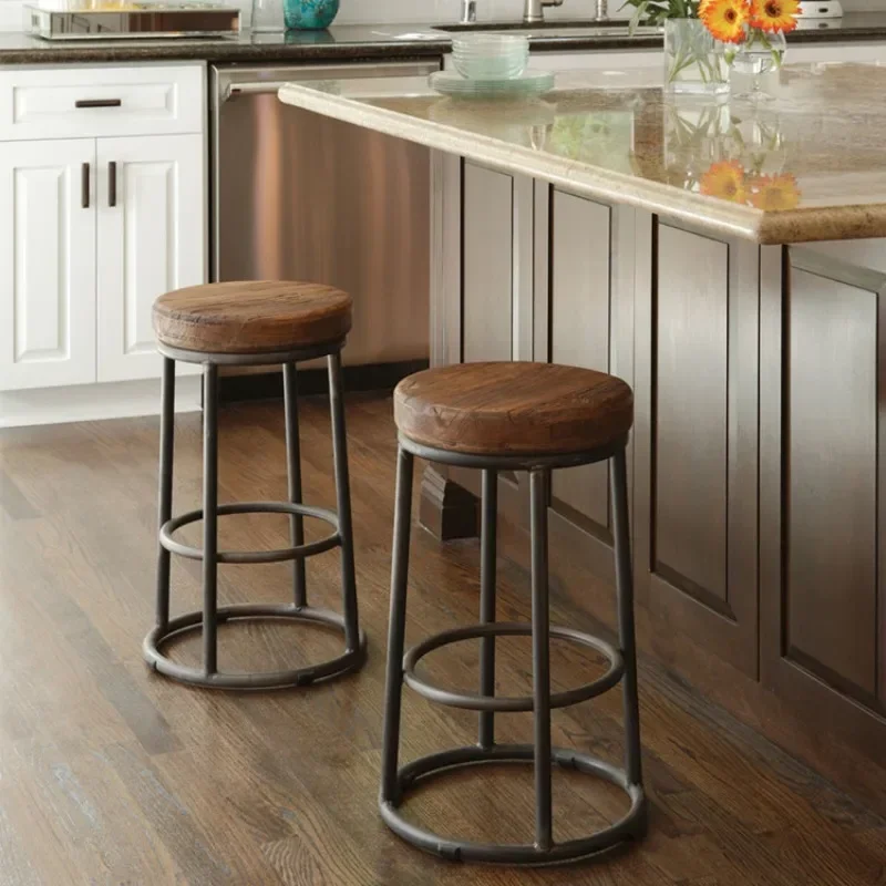 American Retro Iron High Foote - Home Bar Seating 评论和价格