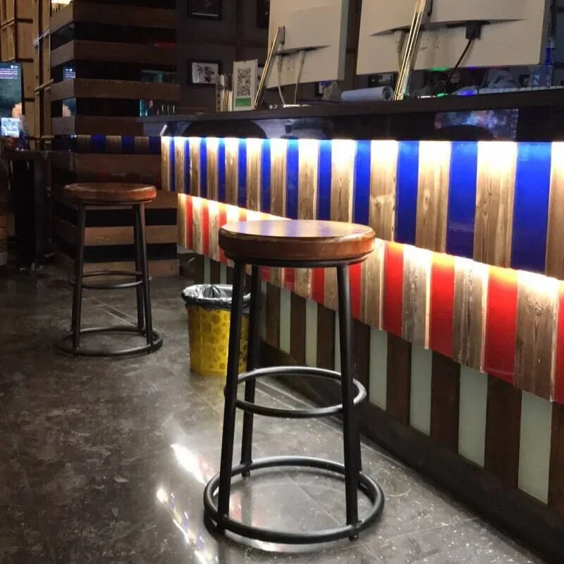 American Retro Iron High Foote - Home Bar Seating 评论和价格