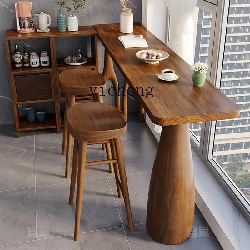 TWR Bar Table Small Apartment  - Home Bar Stools 评论和价格