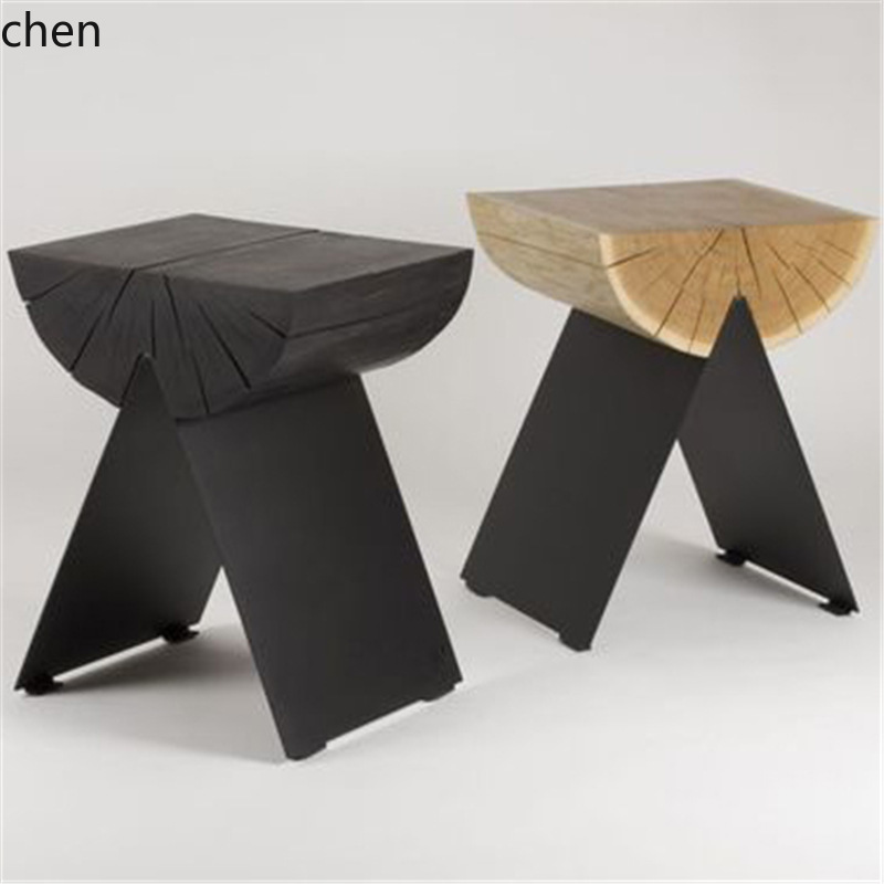 CZ Creative Wooden  Low Stool  - Home Bar Stools 评论和价格