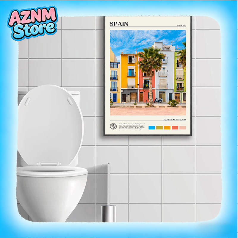 Spain Travel Scenery Poster Se - Home Barcelona 评论和价格
