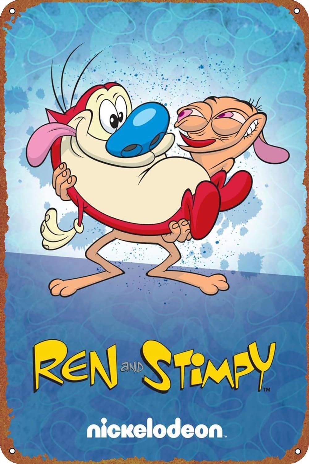 The Ren  Stimpy Show Movie Pos - Home Bar And Restaurant 评论和价格