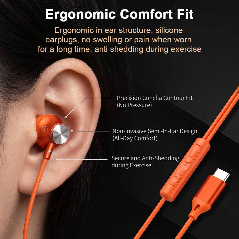 USB Type C Wired Headphones Fo - Home Bar Iphone 评论和价格