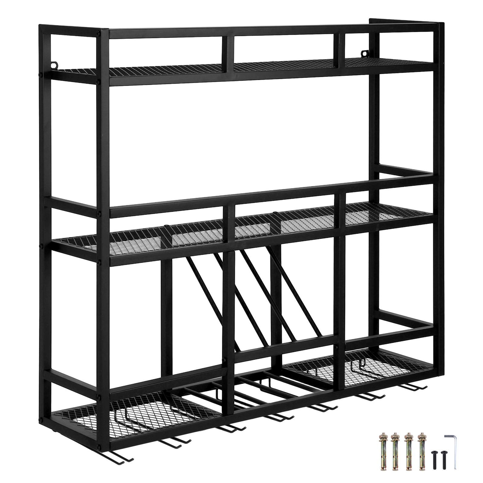 3 Tiers Floating Wine Bottle S - Home Bar Stand 评论和价格