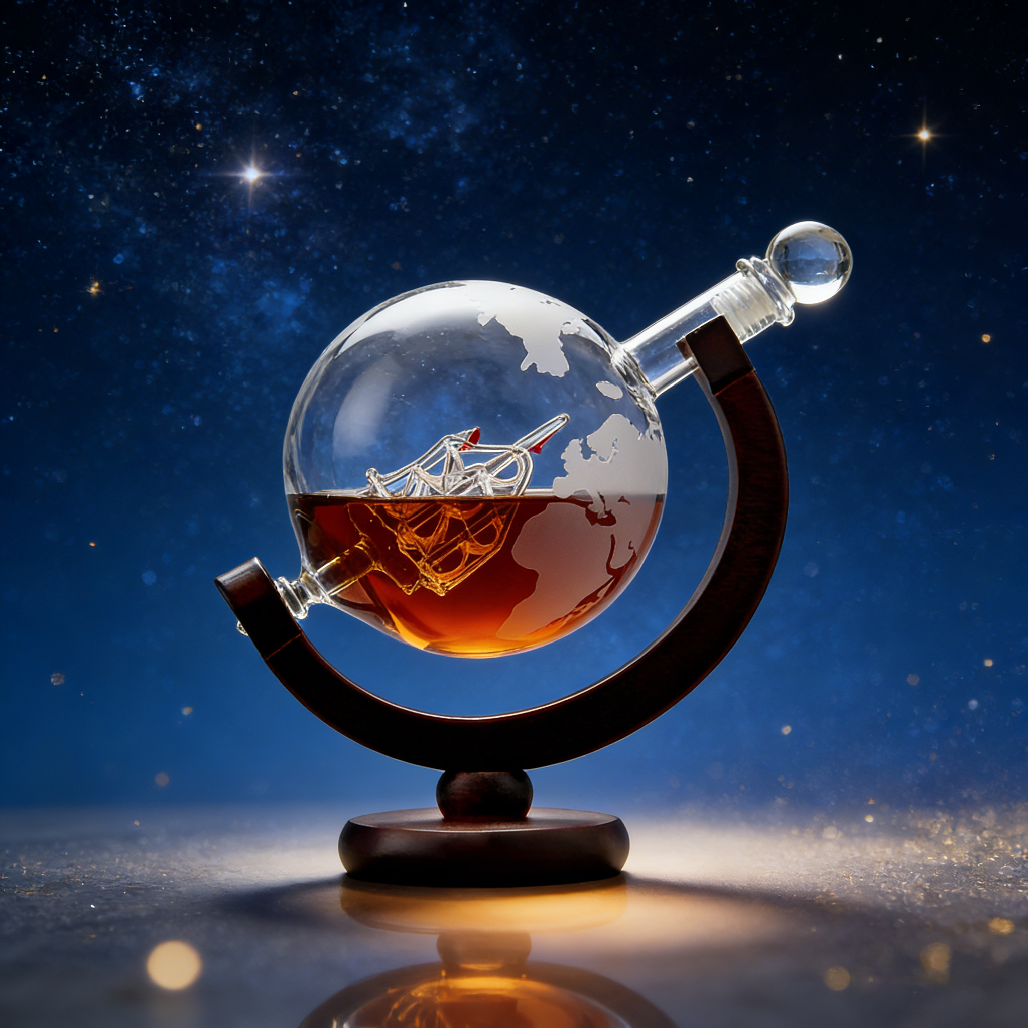 Whiskey Decanter Globe Set 2 B - Decanter Globe Set 评论和价格