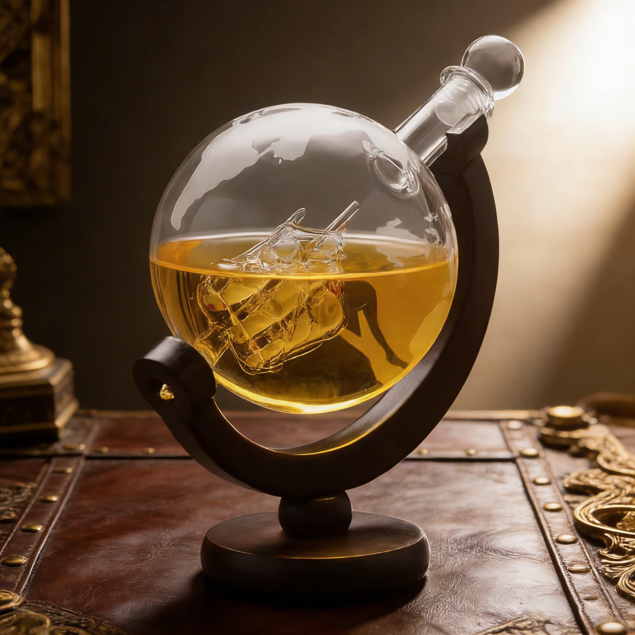 Whiskey Decanter Globe Set 2 B - Decanter Globe Set 评论和价格