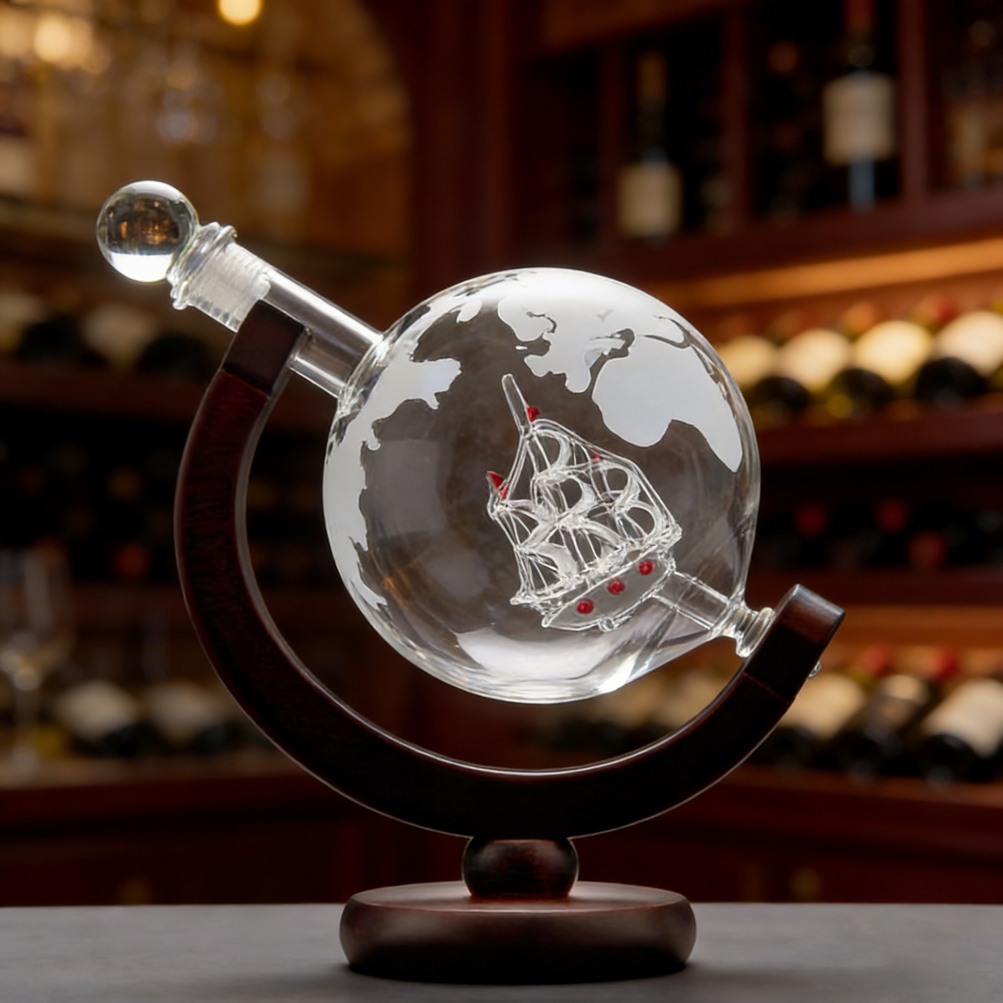 Whiskey Decanter Globe Set 2 B - Decanter Globe Set 评论和价格