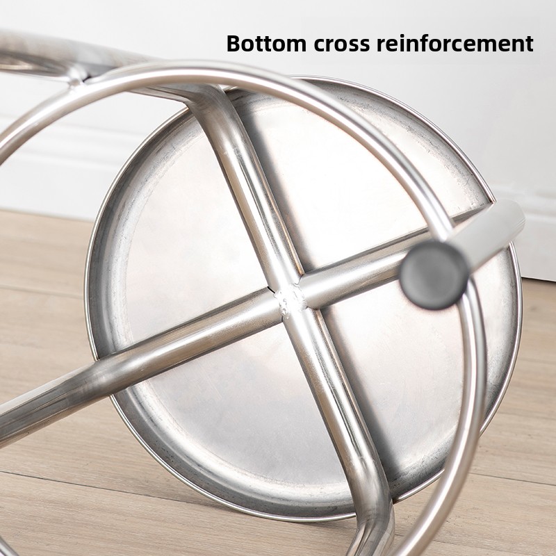 304 Stainless Steel Round Stoo - Home Bar Seating 评论和价格