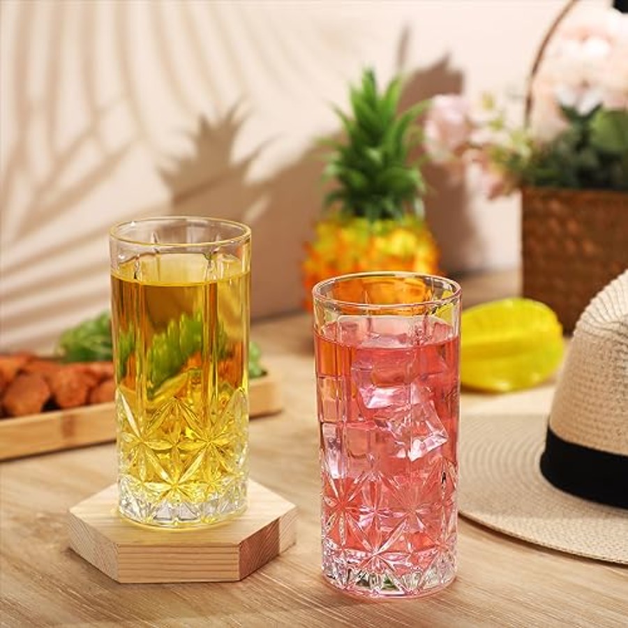 Set of 12 Tall Highball Glasse - Highball Glass Set 评论和价格
