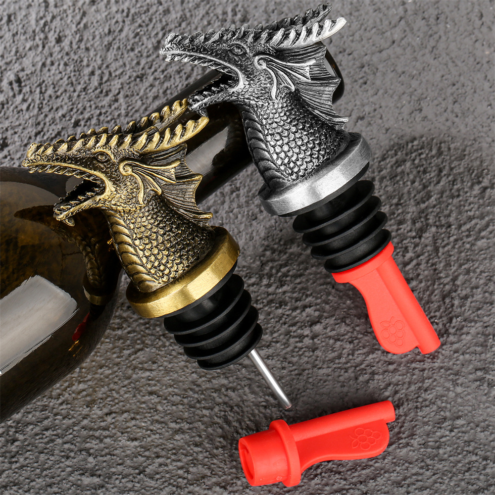 Dragon Decor Wine Bottle Stopp - Wine Preservation Pump 评论和价格