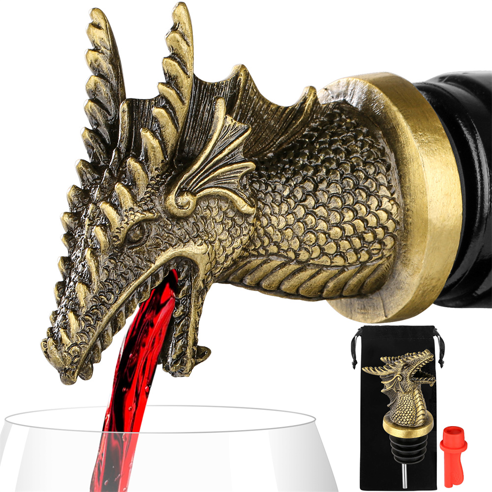 Dragon Decor Wine Bottle Stopp - Wine Preservation Pump 评论和价格