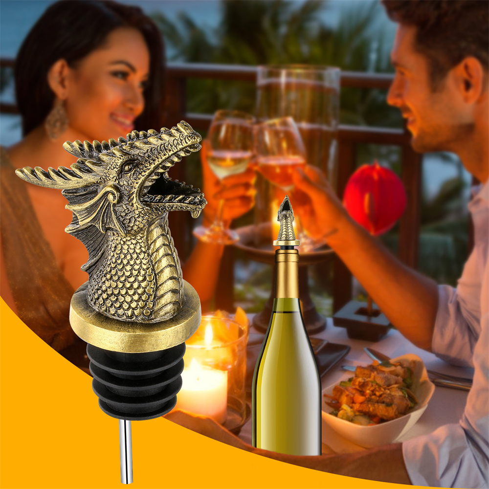 Dragon Decor Wine Bottle Stopp - Wine Preservation Pump 评论和价格