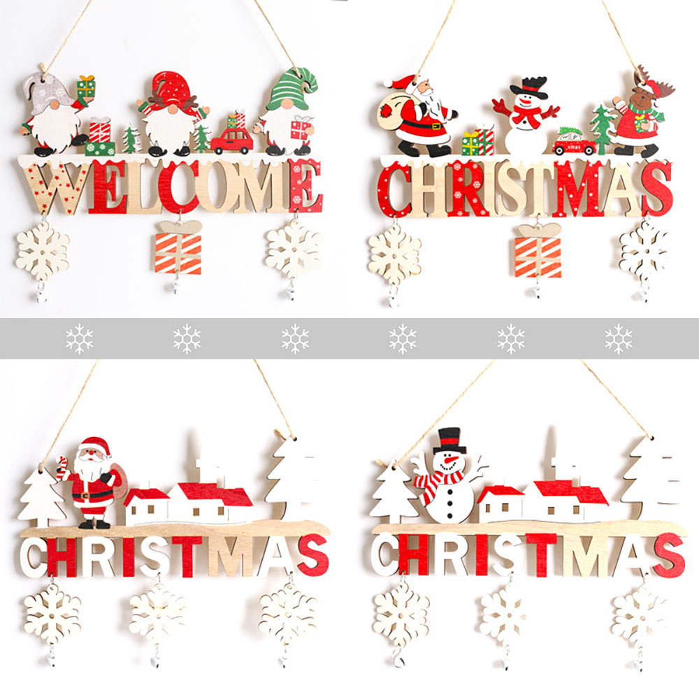 Wooden Christmas Hanging Penda - Home Bargains 评论和价格