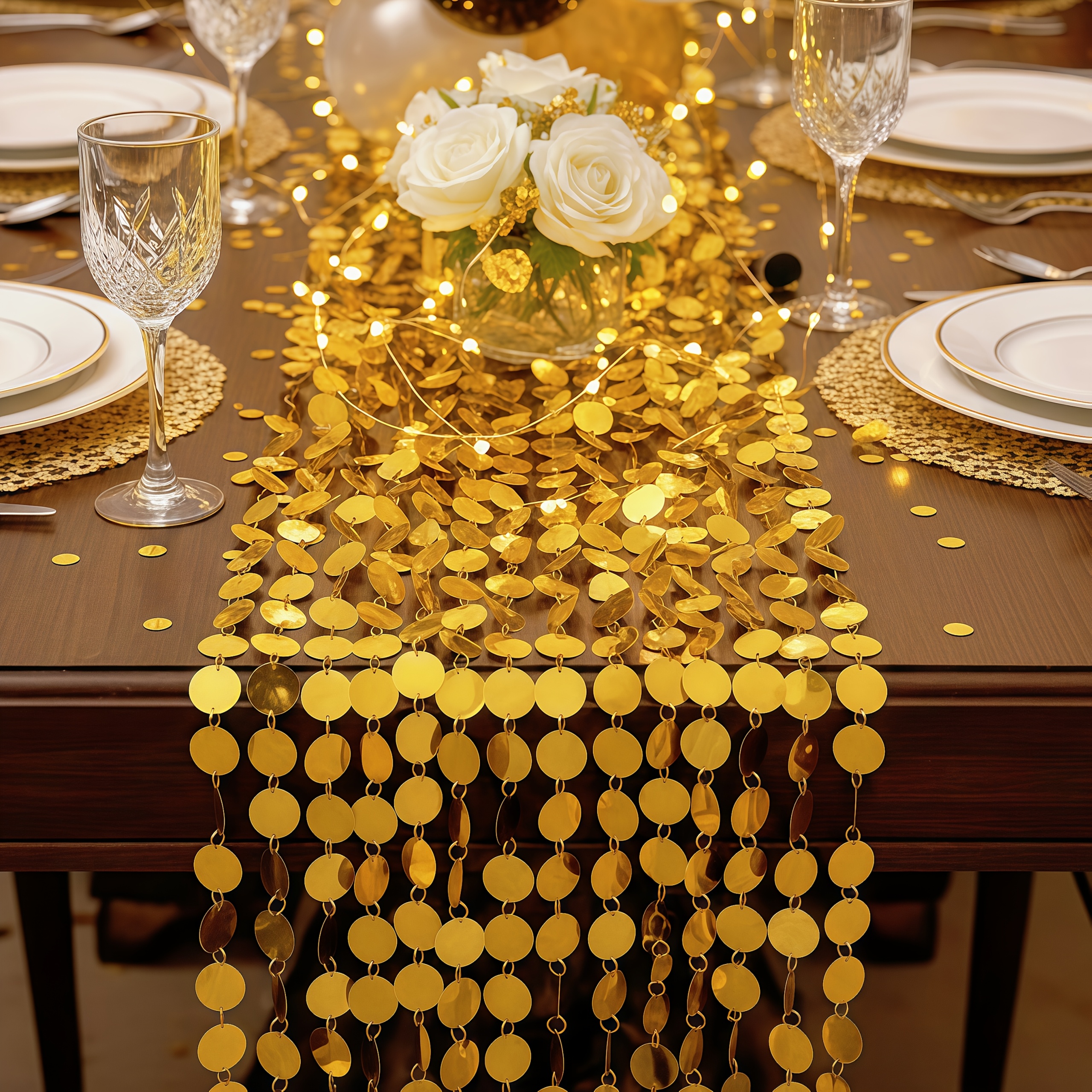 5PCS Circular Sequin Curtain H - Home Bargains 评论和价格