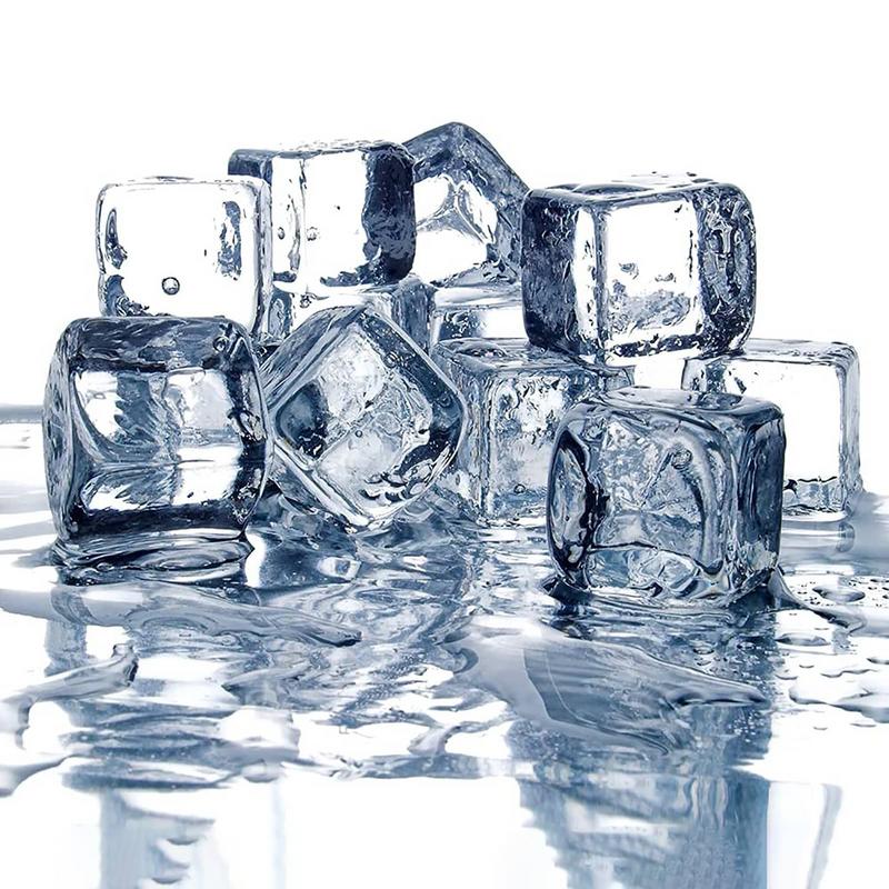 50PCS 3D Acrylic Fake Ice Cube - Ice Mold Sphere 评论和价格