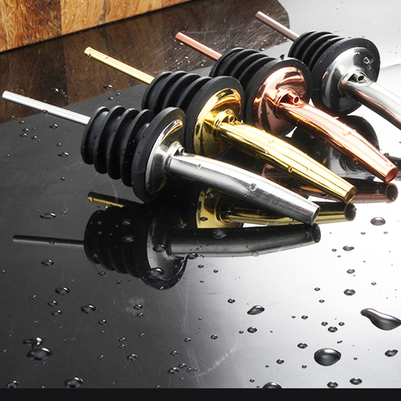 4Pcs Black/Rose Gold/Silver Li - Speed Pourer Cap 评论和价格