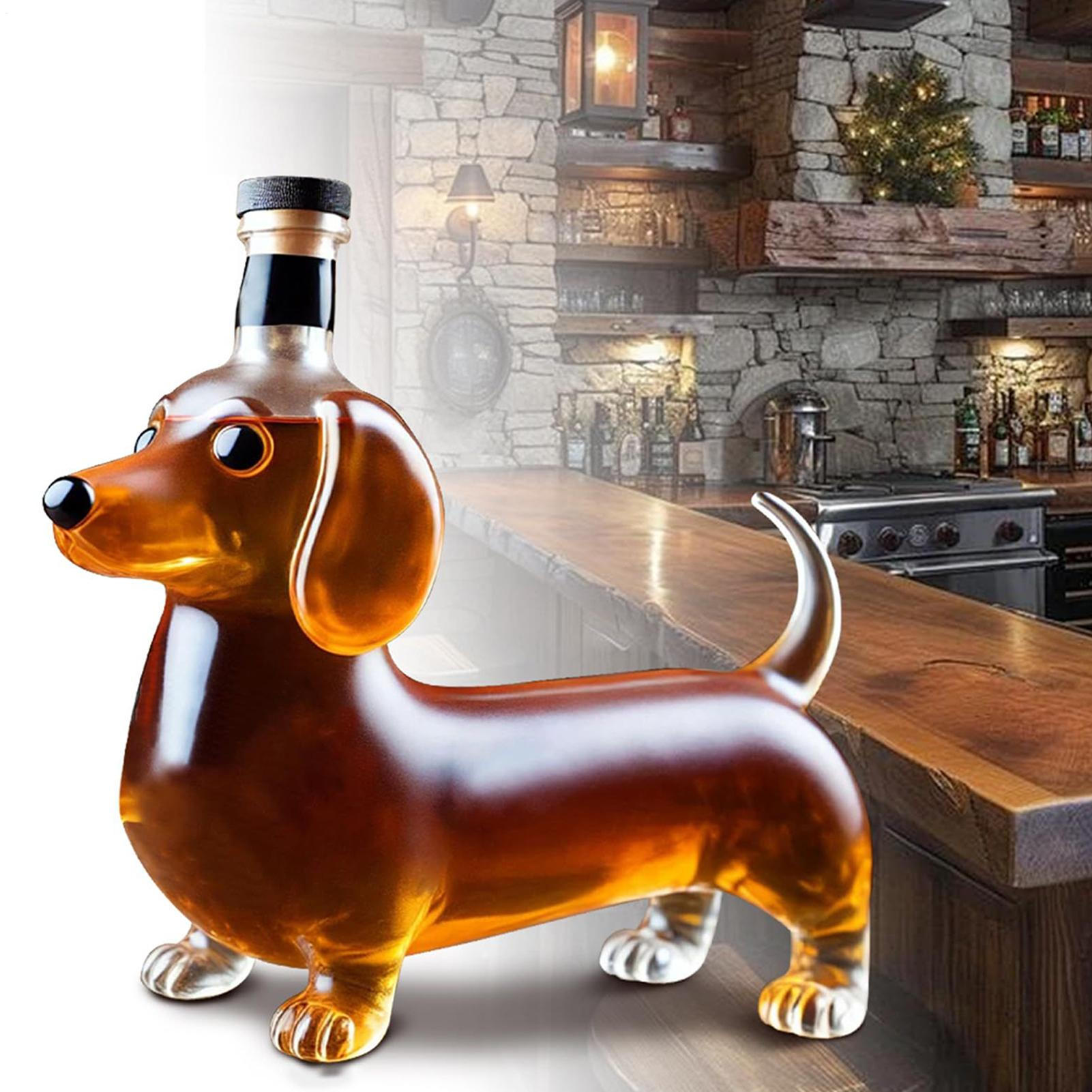 Whiskey Glass Liquor Bottle Da - Home Bar Shelf 评论和价格