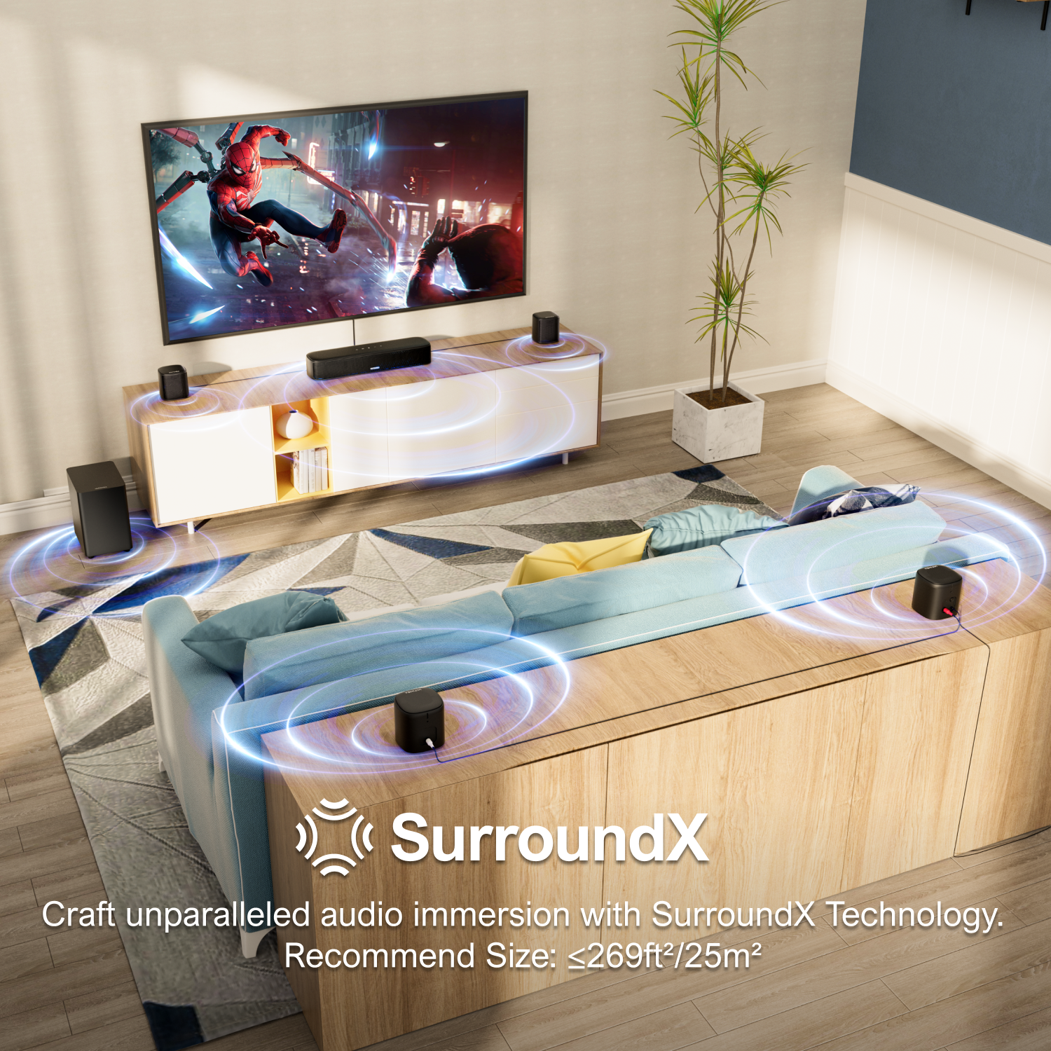 ULTIMEA 7.1 Channel Sound Bar  - Home Bar And Theater 评论和价格
