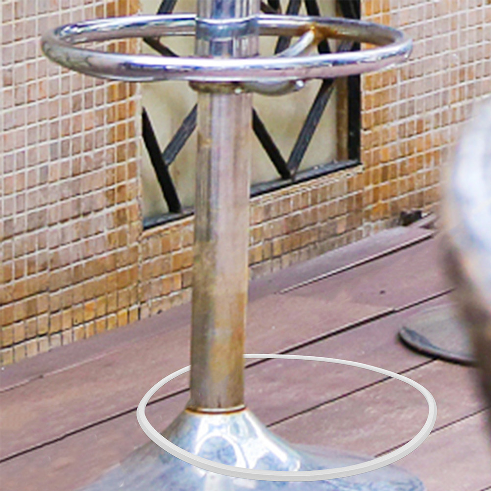 White Rubber Base Ring Bar Sto - Home Bar Stools 评论和价格