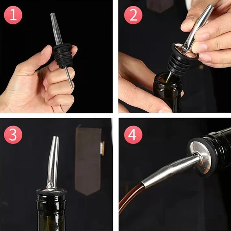 Stainless Steel Wine Pourer Ol - Speed Pourer Cap 评论和价格