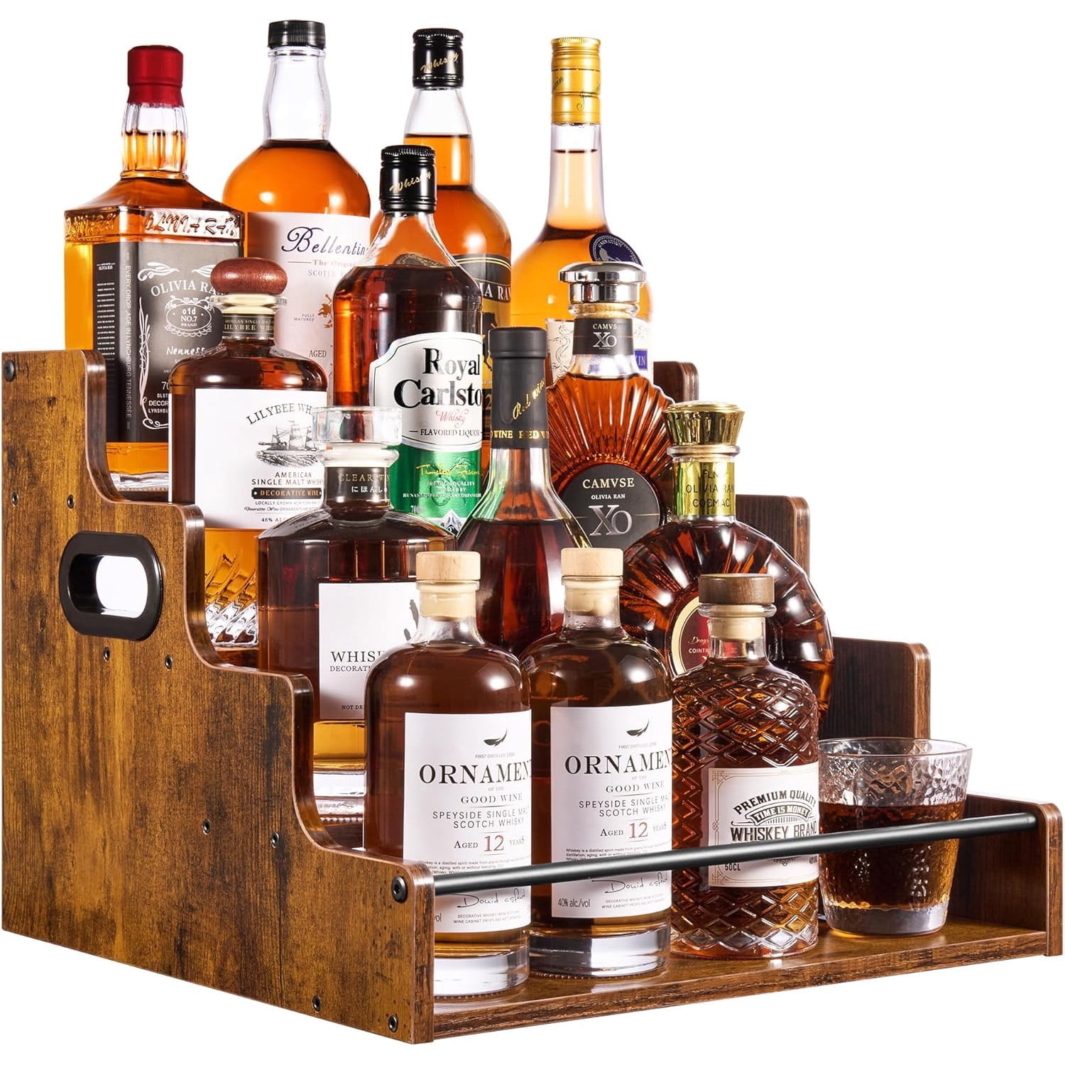 Liquor Bottle Display Shelf, C - Home Bargains 评论和价格