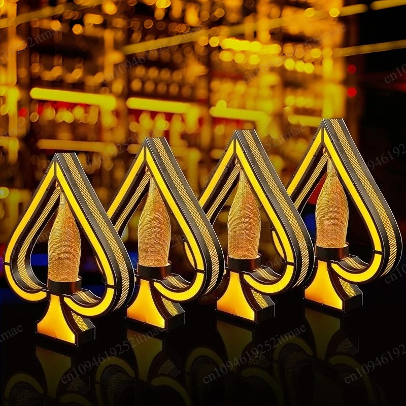 Iron Art Light Up Wine Bottle  - Home Bar Stand 评论和价格