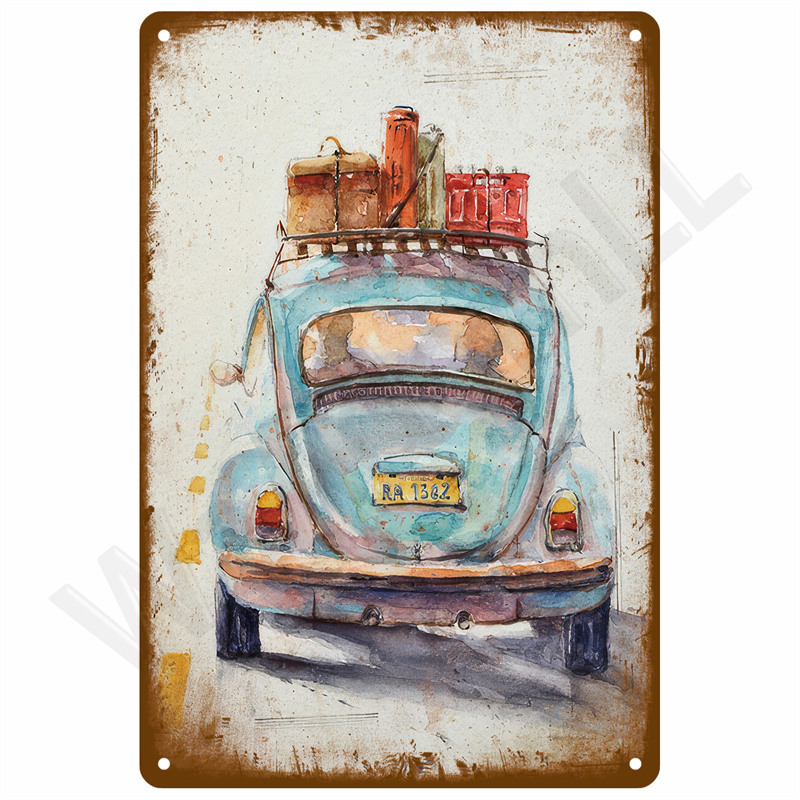 Vintage Metal Plate Tin Sign P - Home Bar Set 评论和价格