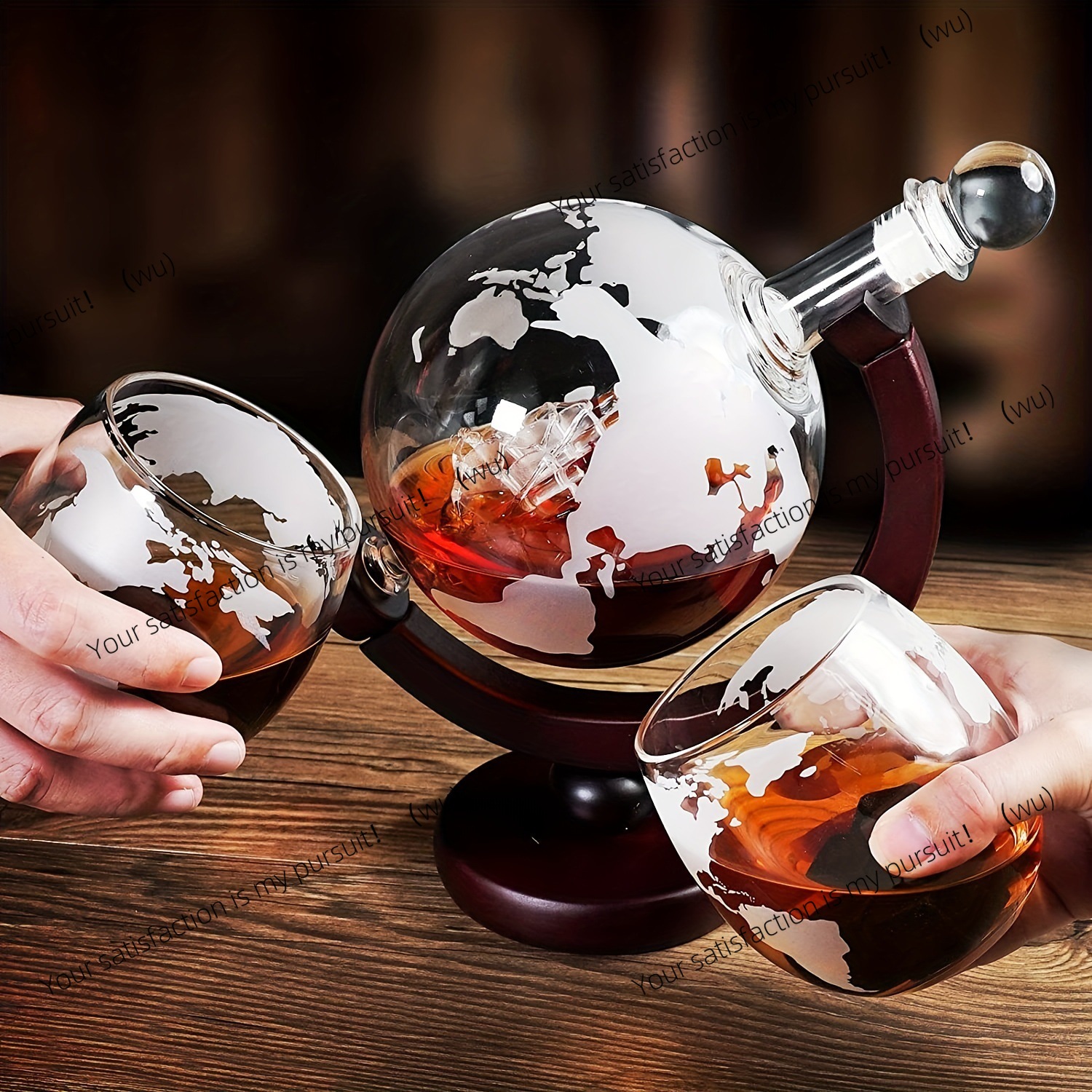 Whiskey Decanter Globe Set wit - Decanter Globe Set 评论和价格