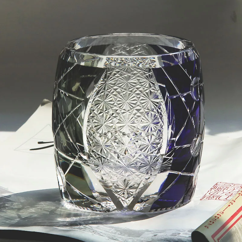 9.5 oz Heavy Edo Kiriko Tyle W - Old Fashioned Glass 评论和价格