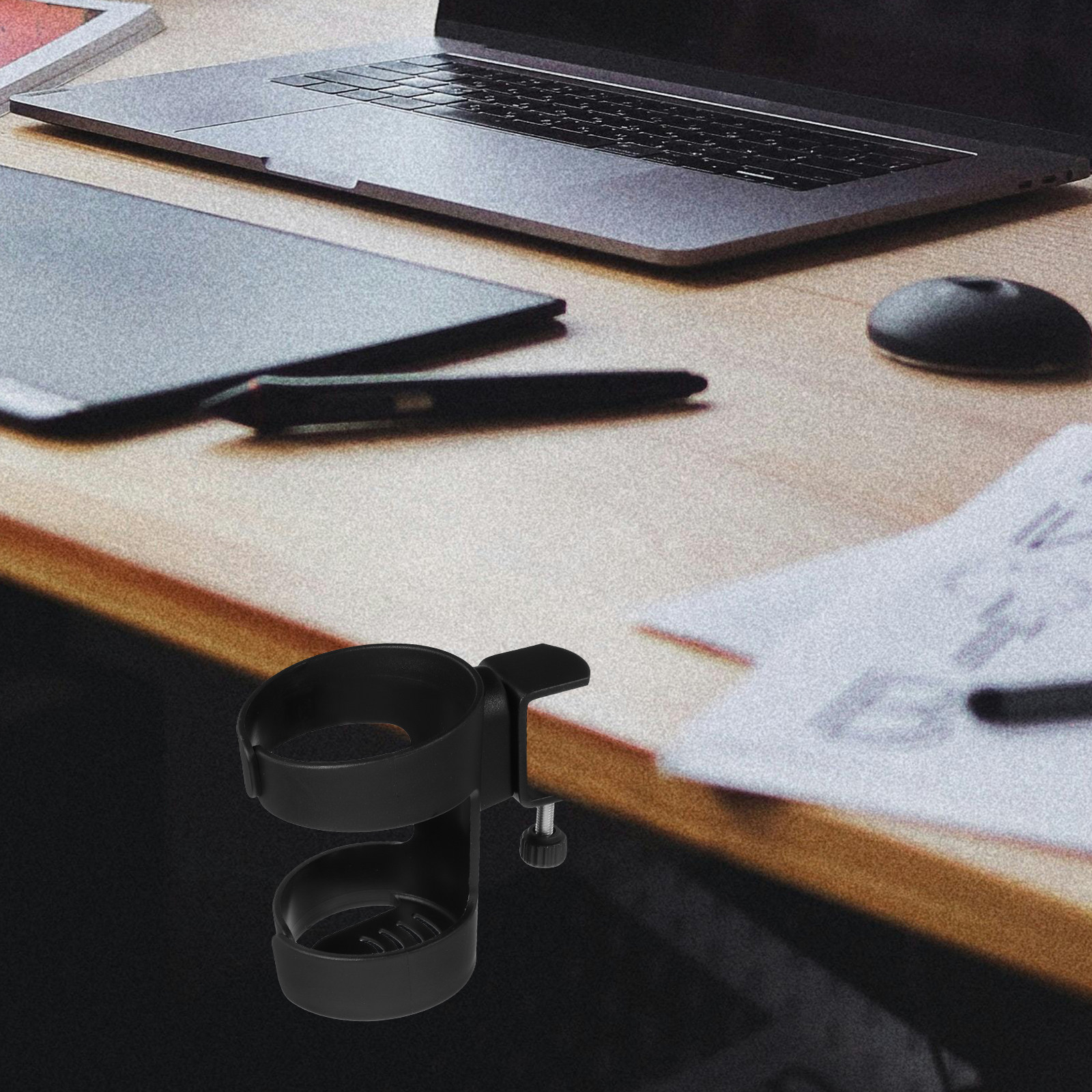 Desk Cup Holder Clamp Adjustab - Home Bar Stand 评论和价格