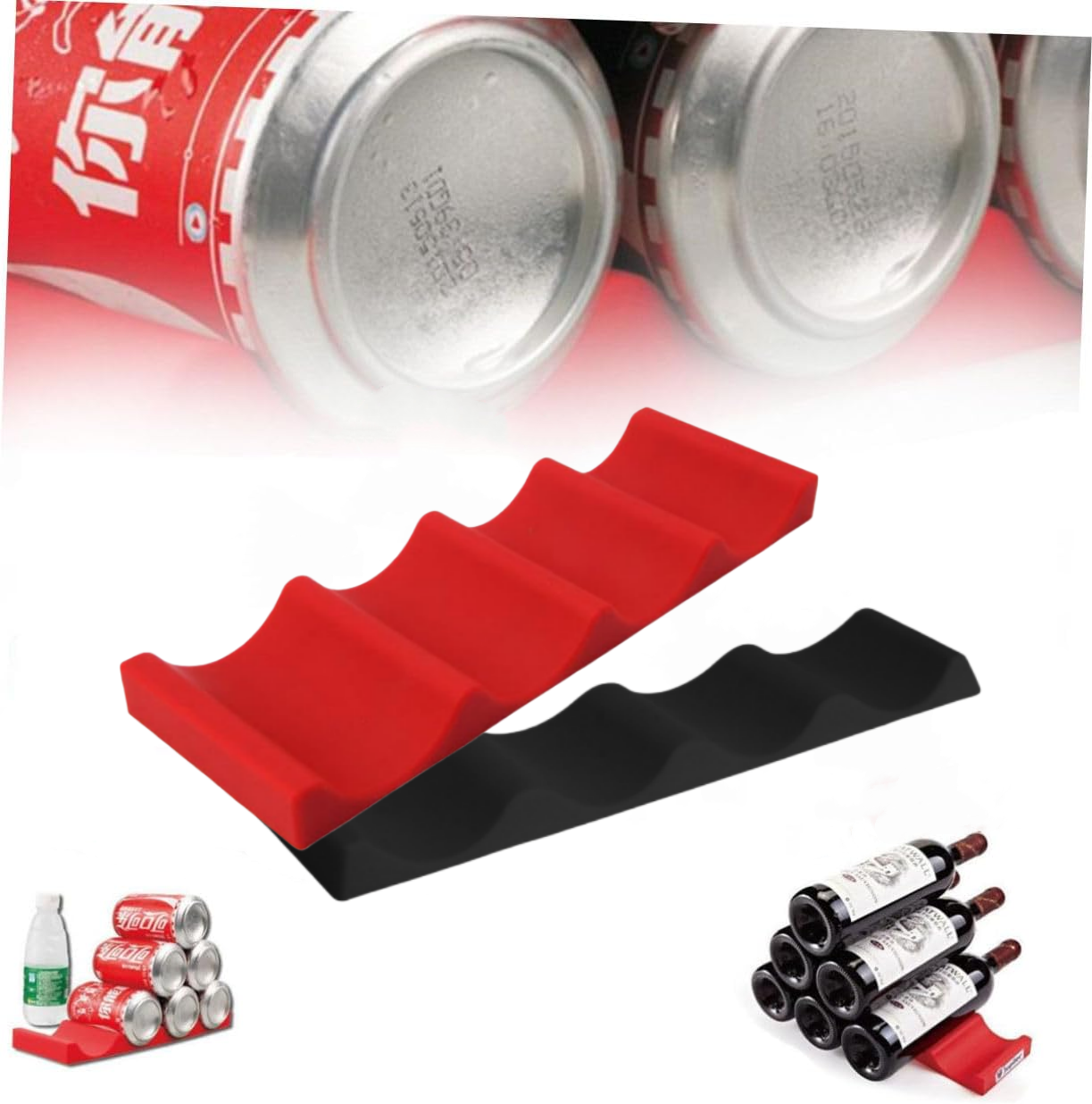 Bottle Stacker Rack Silicone F - Home Bar Stand 评论和价格