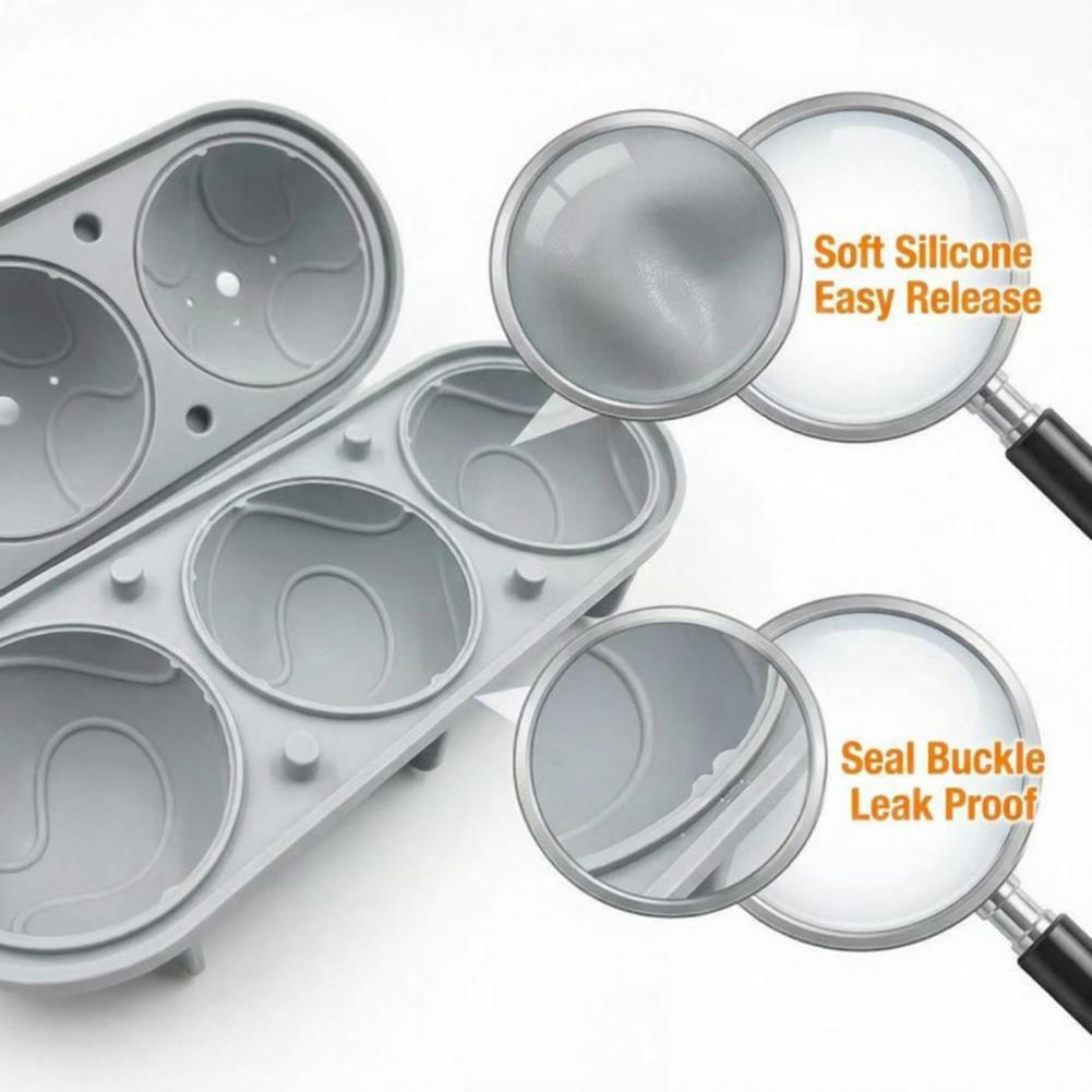 Silicone Ice Cube Tray Slow Me - Ice Mold Sphere 评论和价格