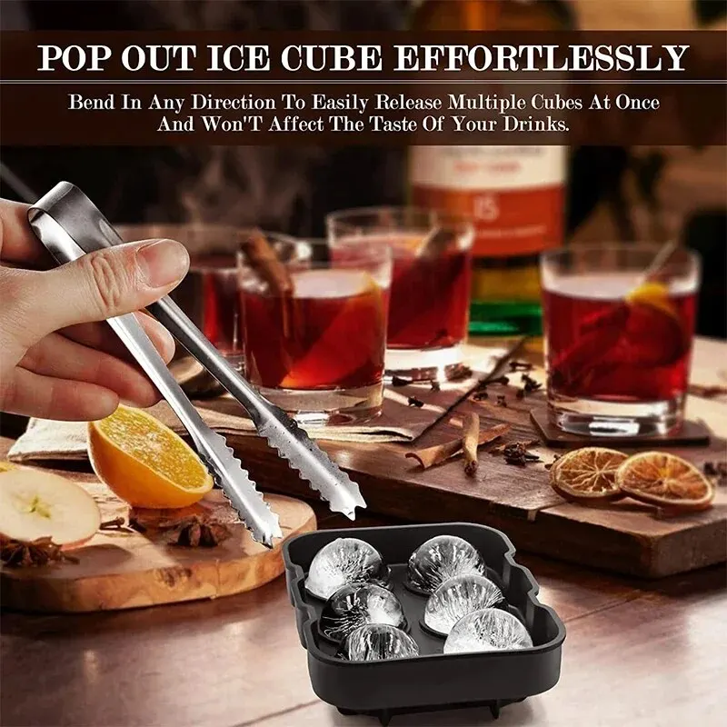 1pc Ice Cube Trays Silicone Ic - Ice Mold Sphere 评论和价格